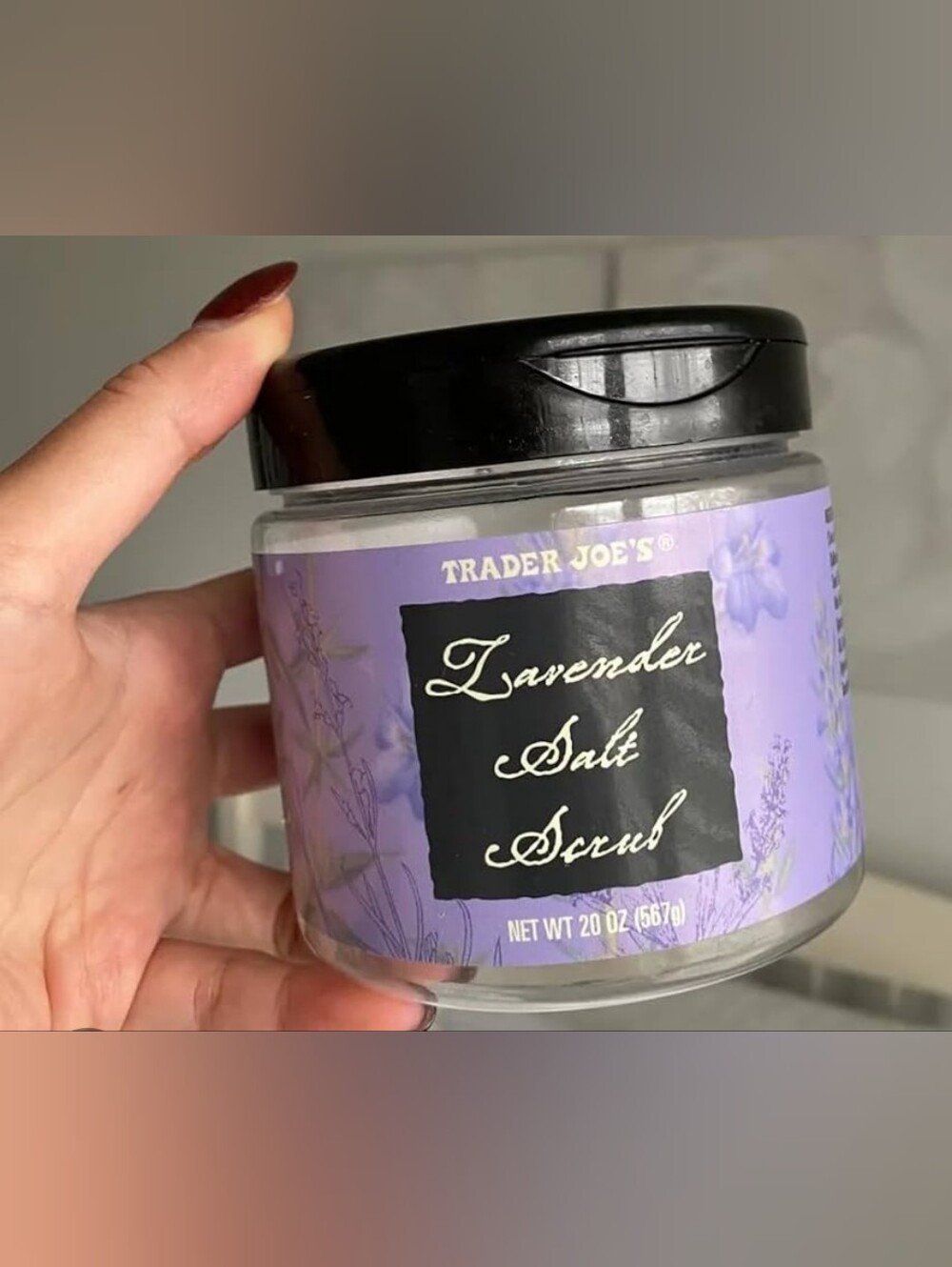 Lavender Salt Scrub